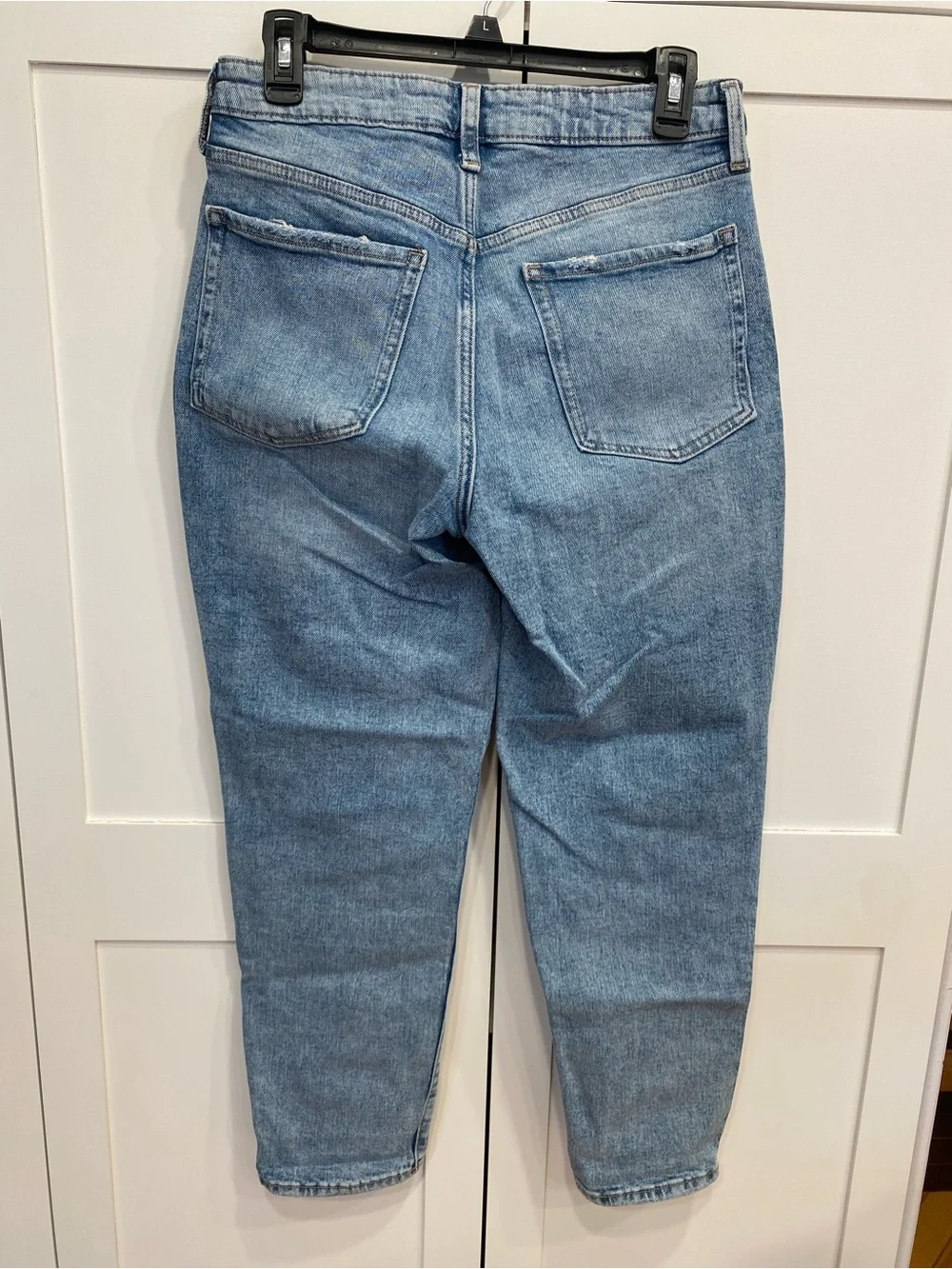 Old Navy Jeans Womens Sz 8 OG Straight High Rise Secret Slim Pockets Stretch